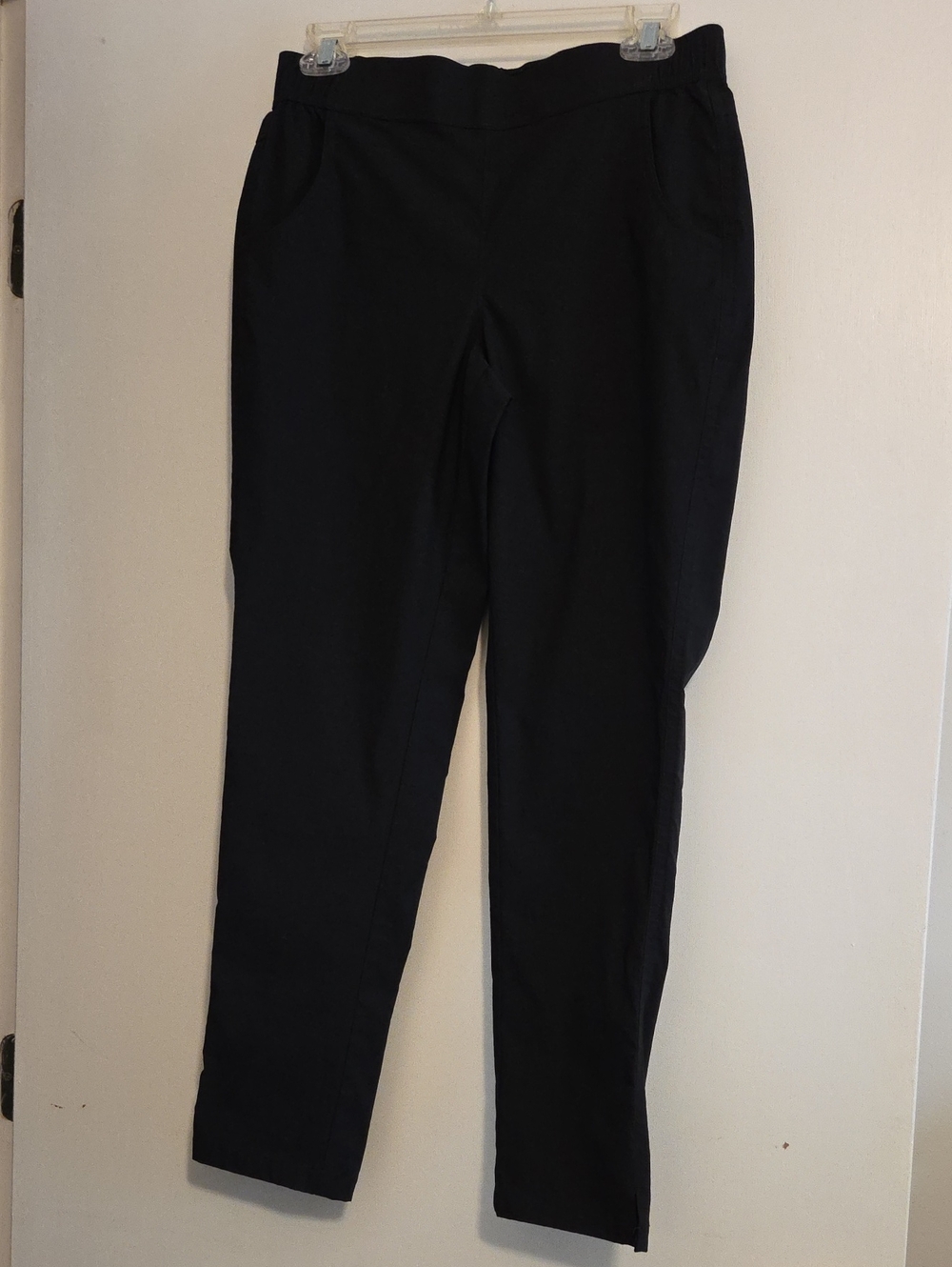 Eddiebauer Straightleg Black Women's Pull On Hiking Pants